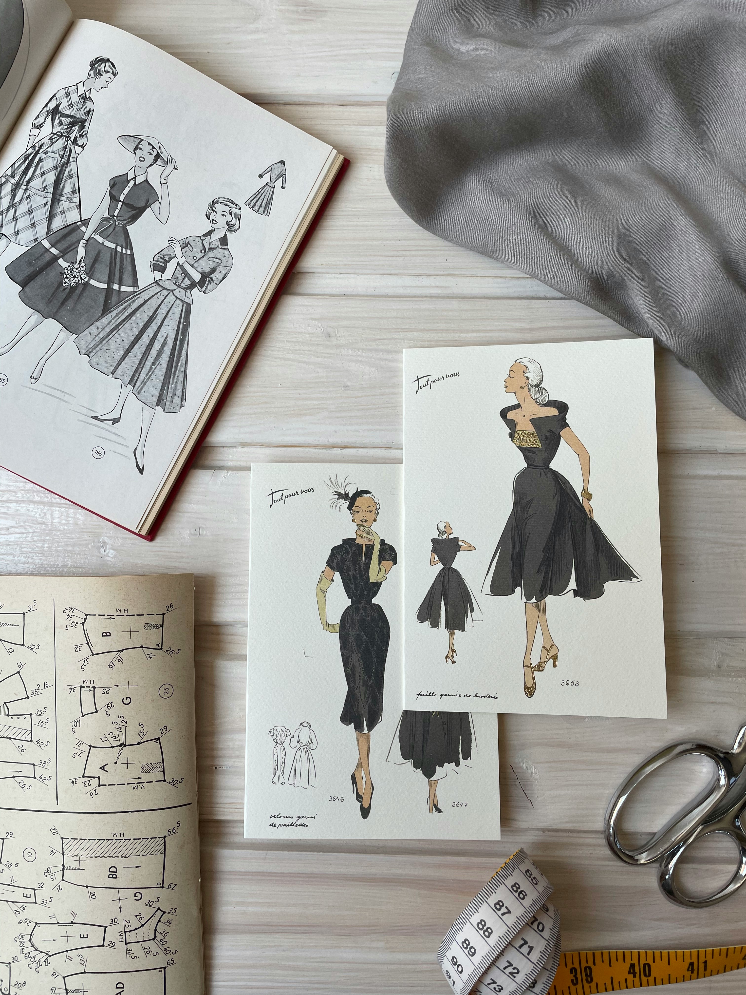 Lookbook style diary pages